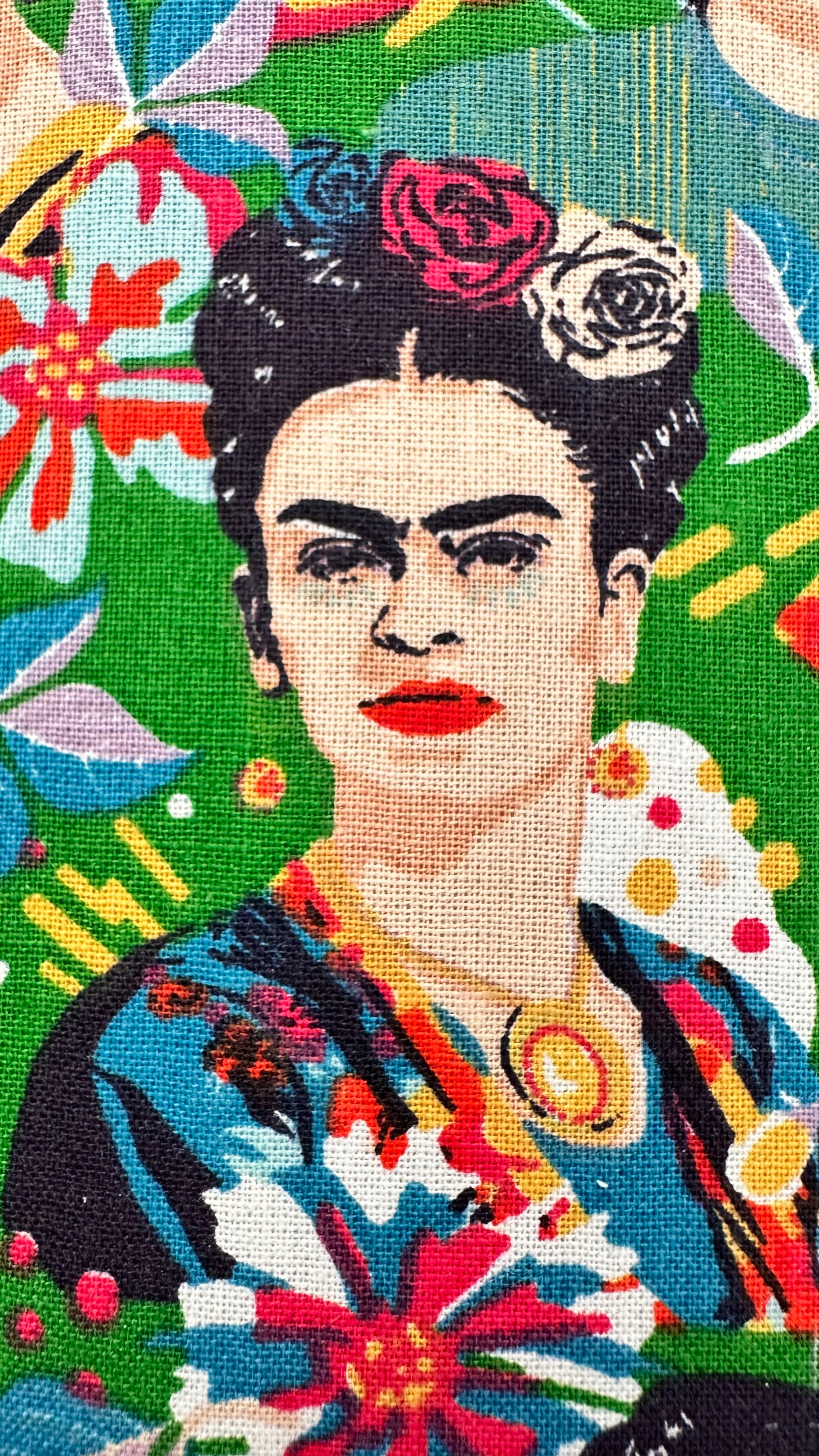 Frida Passport Fabric Notebook