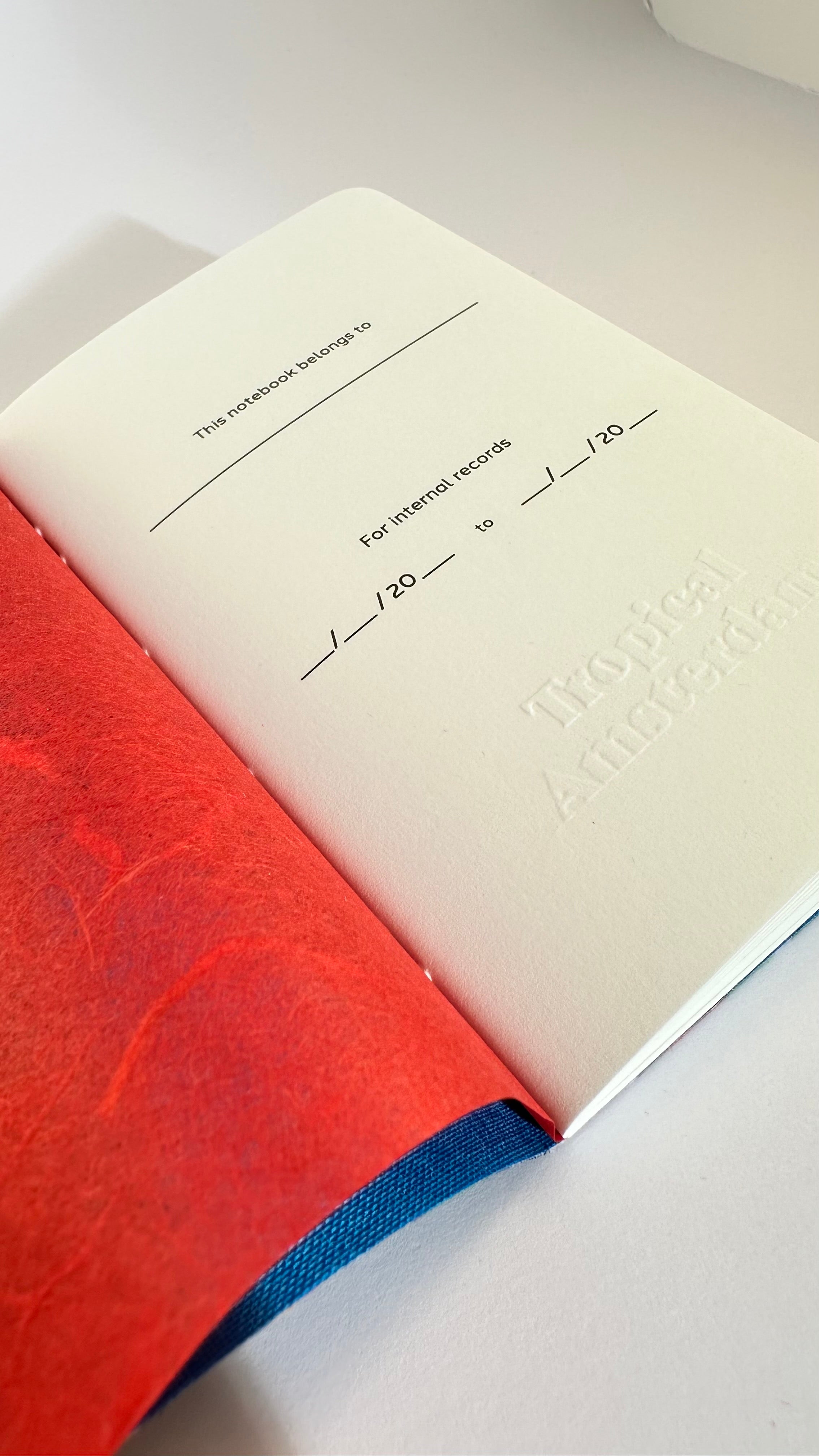 Frida Passport Fabric Notebook