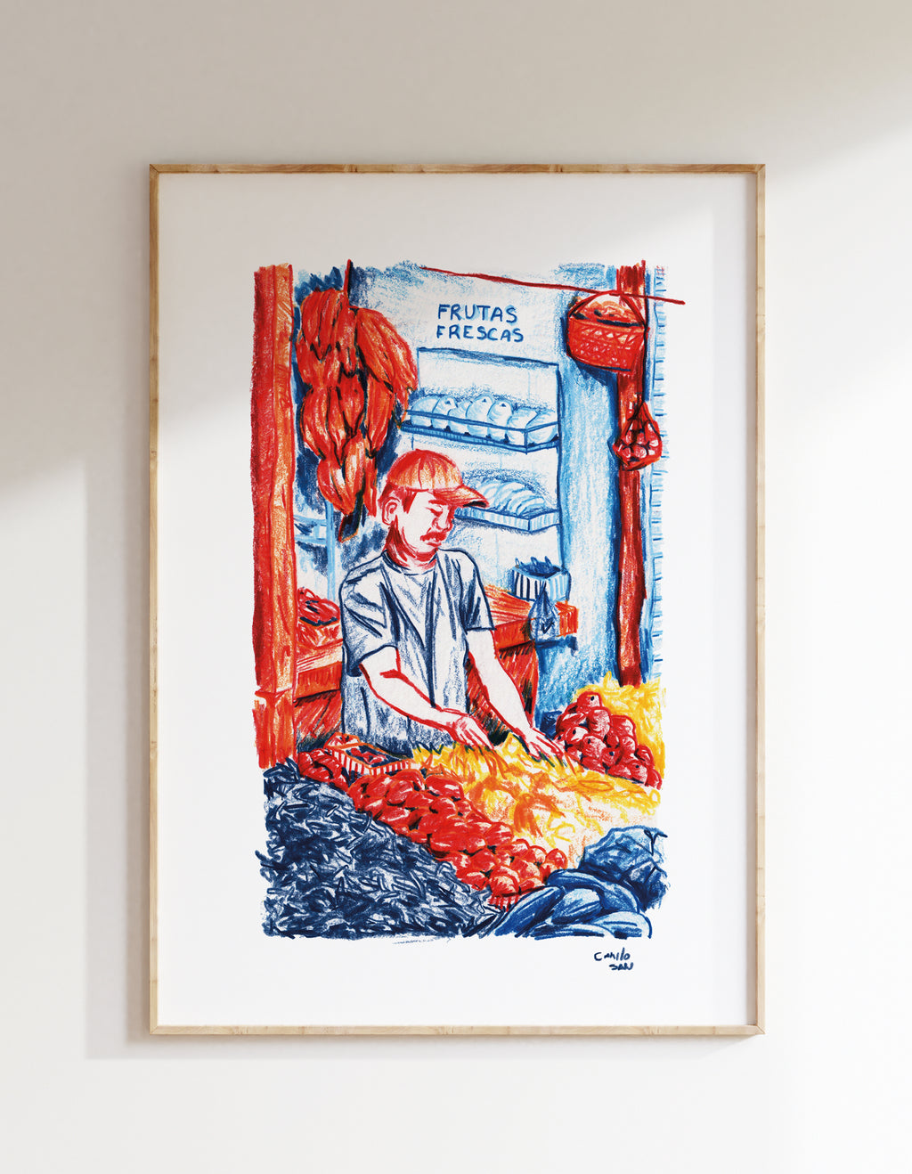 The man of the fruits