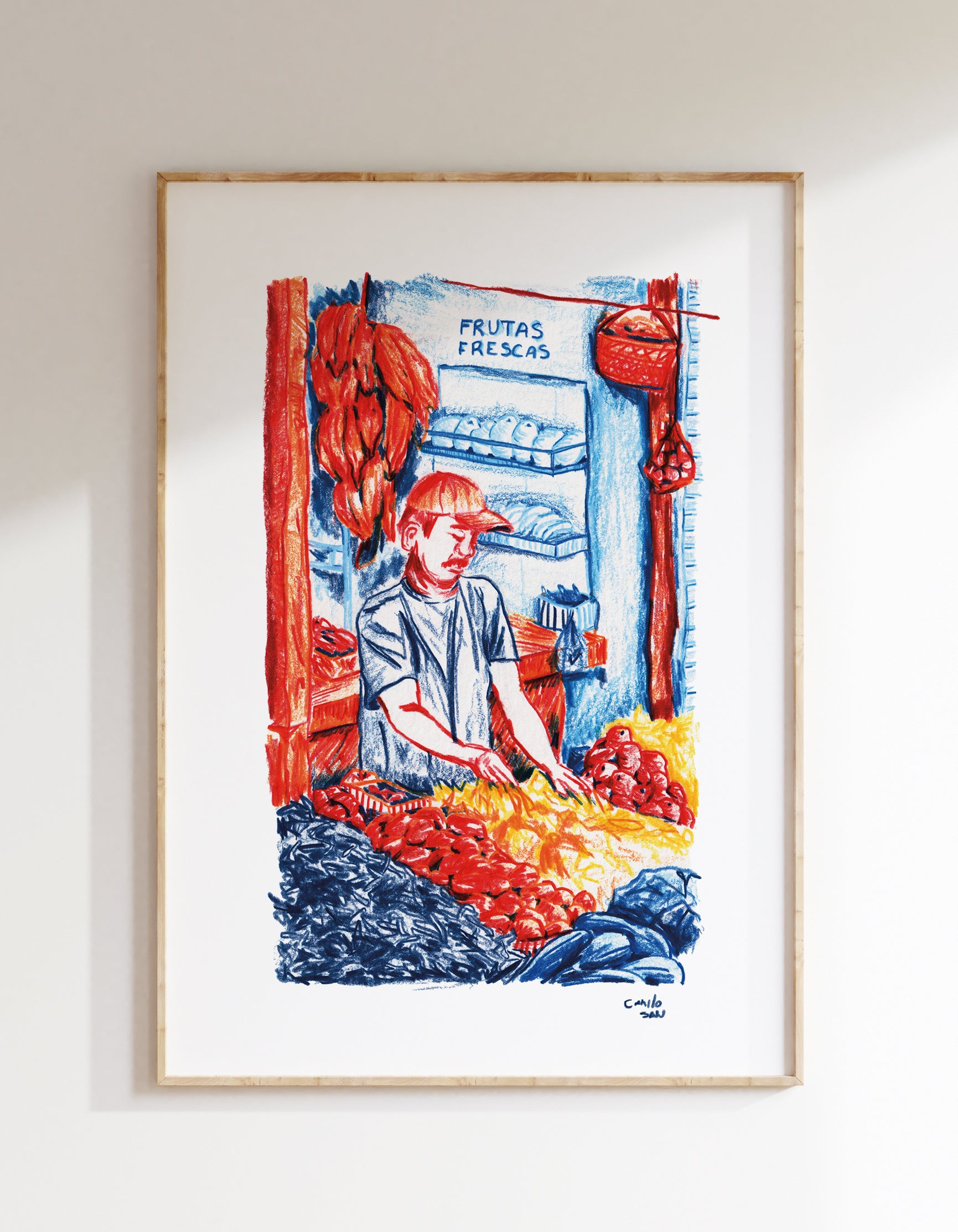 The man of the fruits