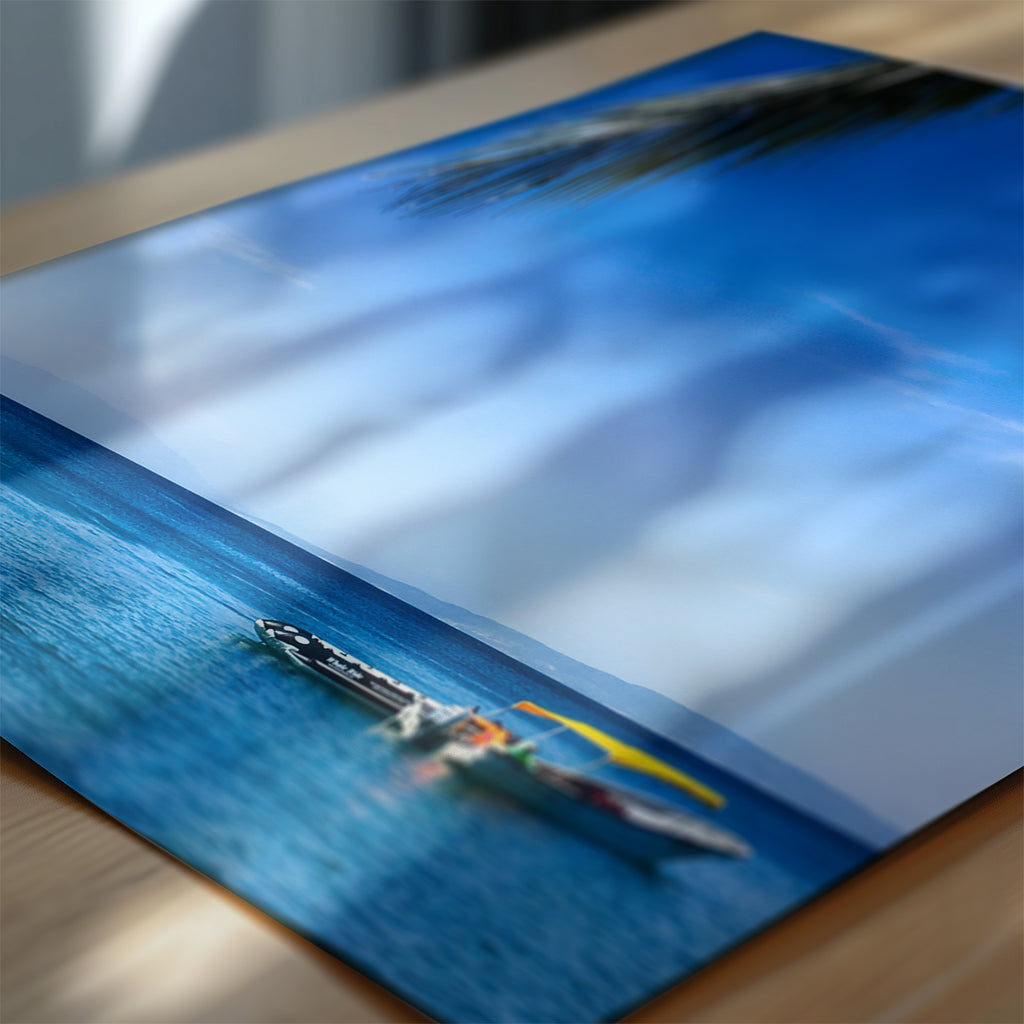 Two boats in tranquil waters